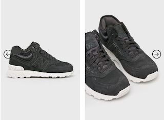 Pantofi dama de iarna sport New Balance din piele ieftini Pantofi dama de iarna sport New Balance din piele ieftini
