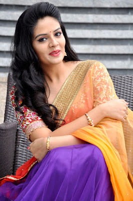 SriMukhi in Saree Photos