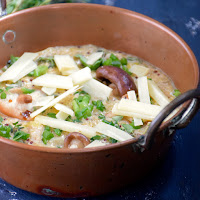  Risotto de quinoa com cogumelos shitake