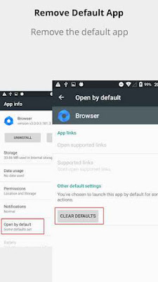 Default App Manager for Android