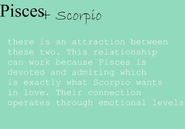 Why do Scorpios love Pisces?