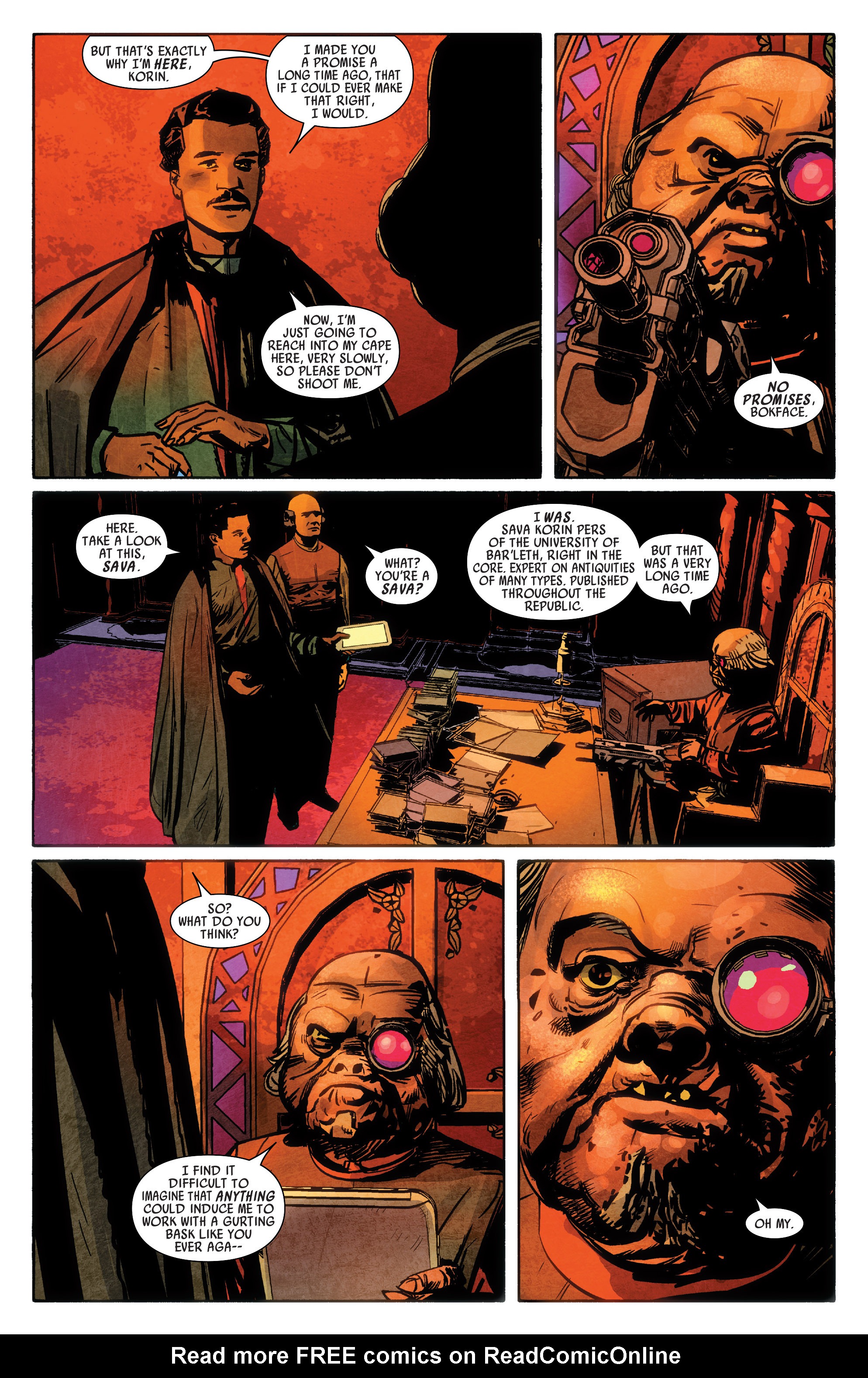 Read online Lando comic -  Issue #1 - 26