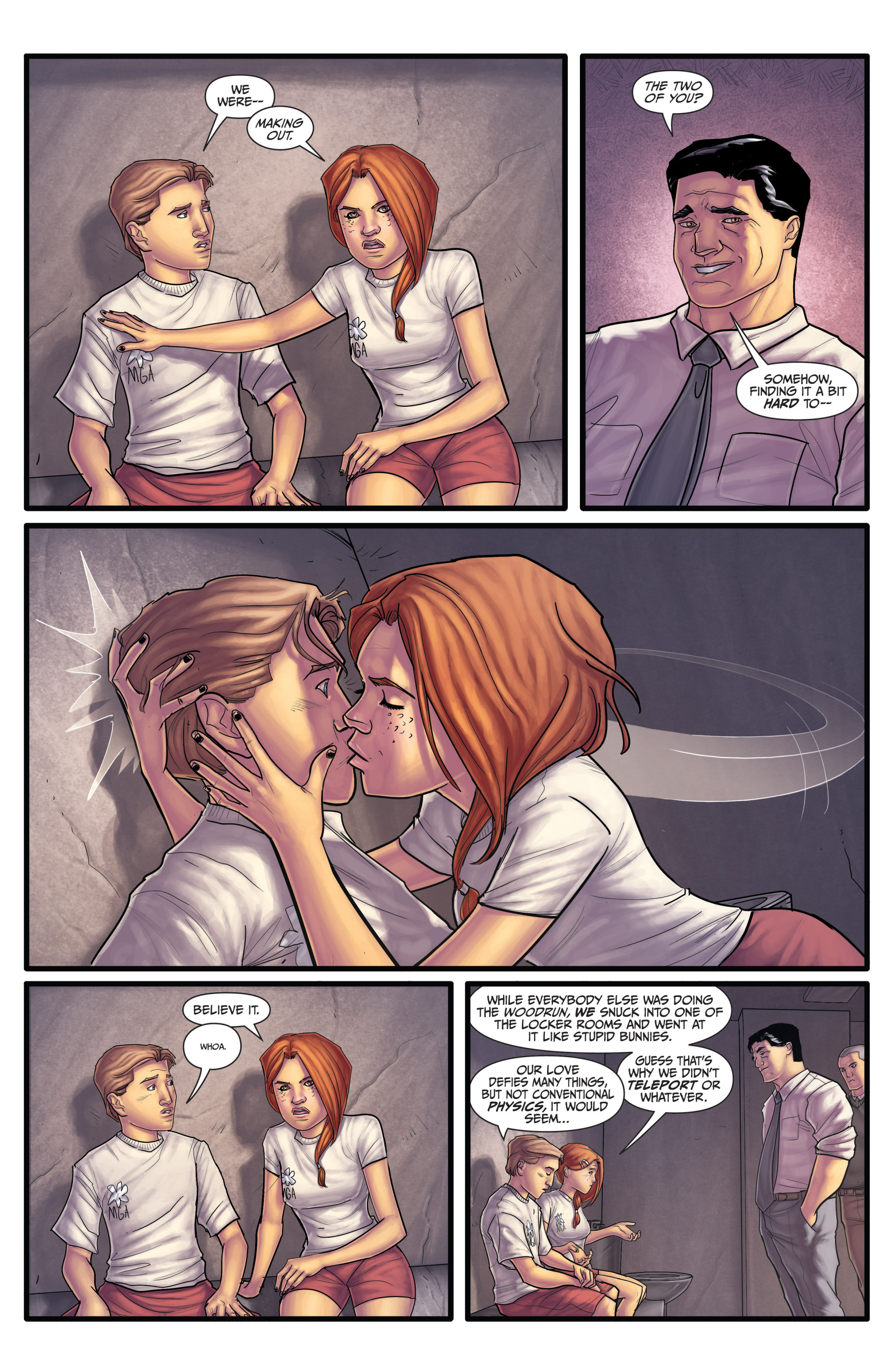 Read online Morning Glories comic -  Issue # _TPB 4 - 152