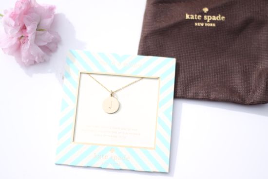 Kate Spade Initial Necklace J Kate Spade Initial Necklace