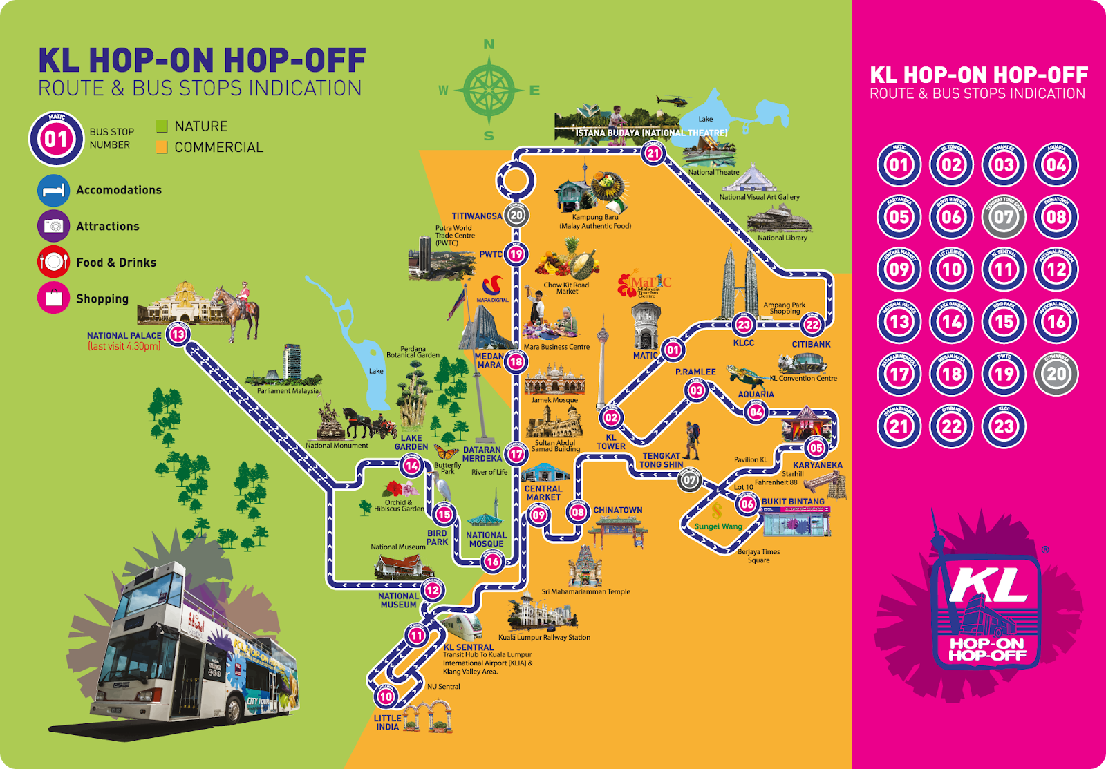 Kl Hop On Hop Off Bus Map | Hot Sex Picture