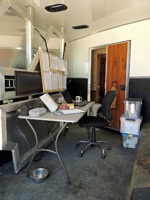 Horse Trailer Writing Shed