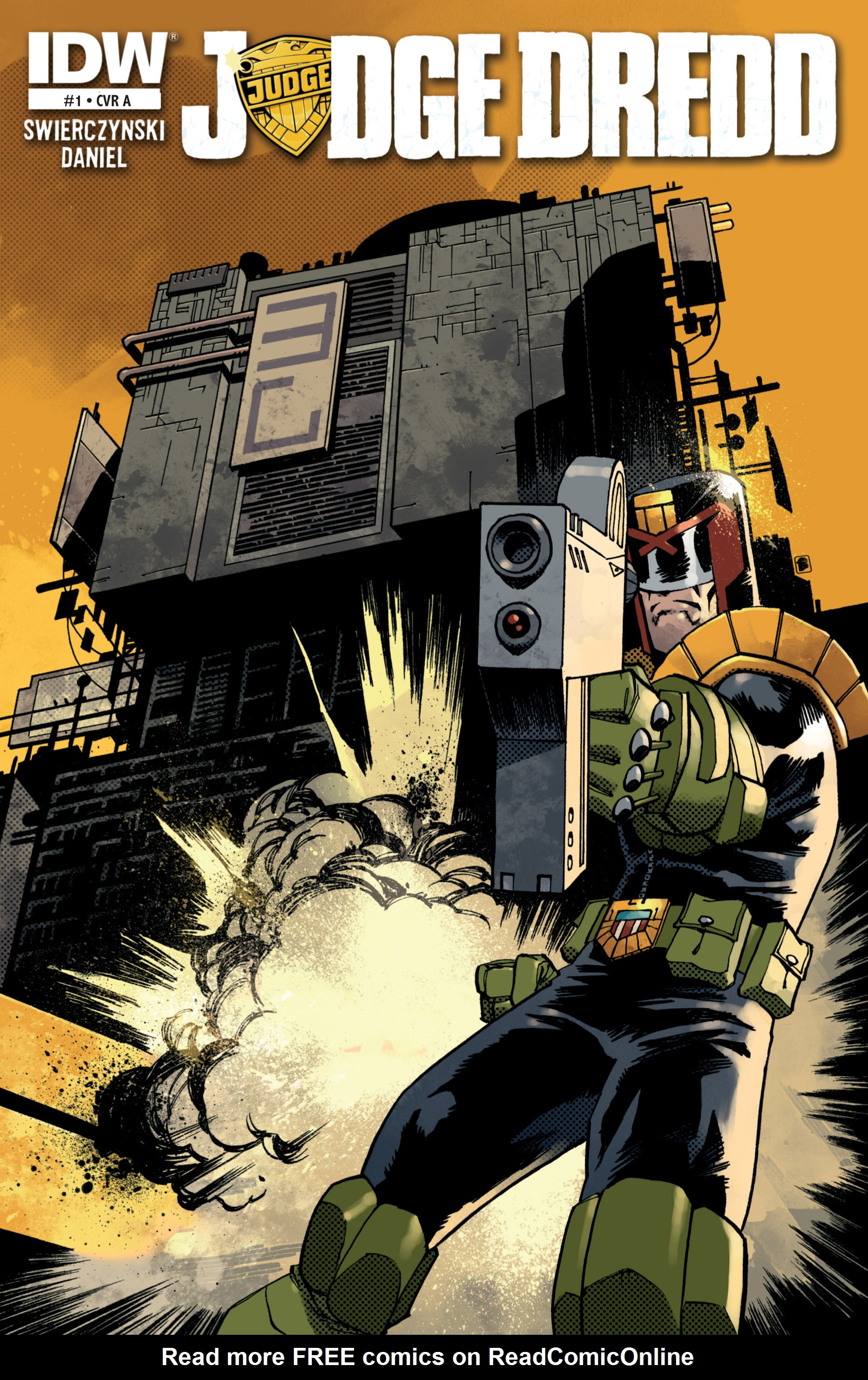 Read online Judge Dredd (2012) comic -  Issue #10 - 1