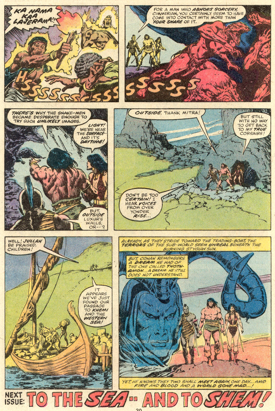 Read online Conan the Barbarian (1970) comic -  Issue #89 - 18