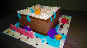 Alden's Bathtub Cake