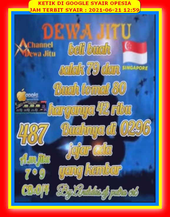 Kodal prediksi singapura