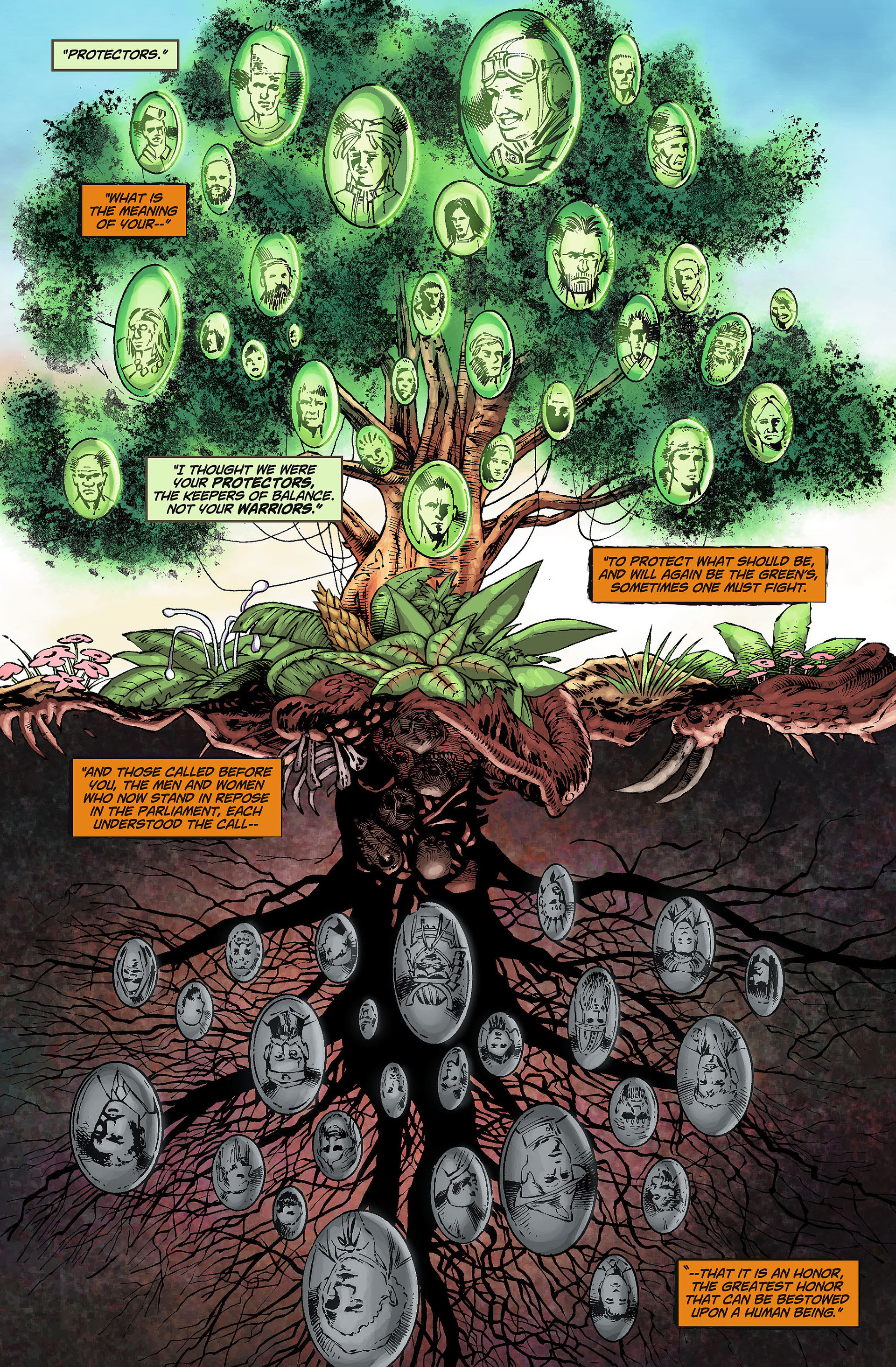 Read online Swamp Thing (2011) comic -  Issue #4 - 13