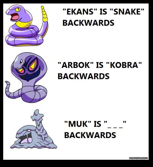 FOKDAT MEME POKEMON, MUK BACKWARDS IS