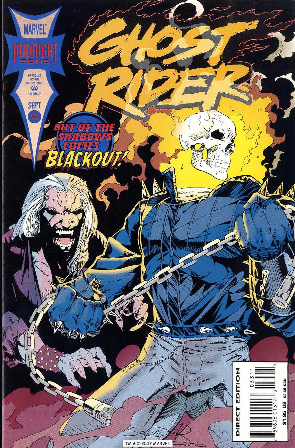 Read online Ghost Rider (1990) comic -  Issue #53 - 1