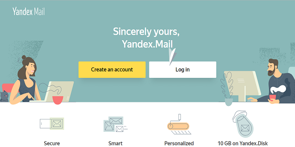 Situs Yandex Mail