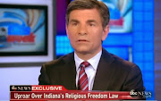 George Stephanopoulos Badgers Indiana Governor Over Religious Freedom Bill