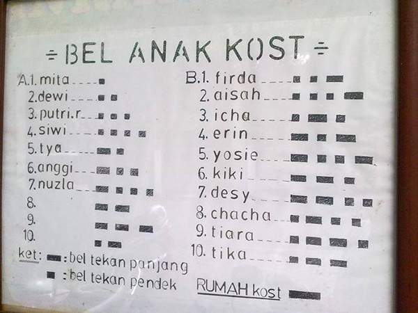 Peraturan Kos Ini Bakal Membuat Kamu Tertawa Peraturan Kos Ini Bakal Membuat Kamu Tertawa
