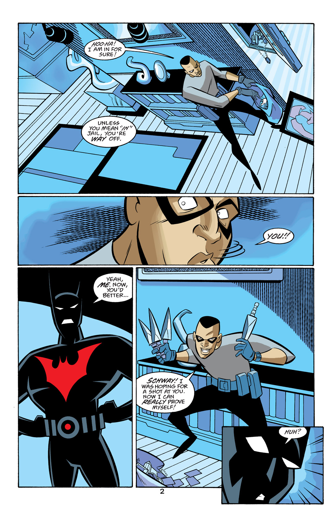 Read online Batman Beyond [II] comic -  Issue #23 - 3