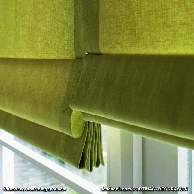 CORTINAS ROMANAS Y COMO HACER UNA CORTINA ROMANA : FOTOS DE CORTINAS