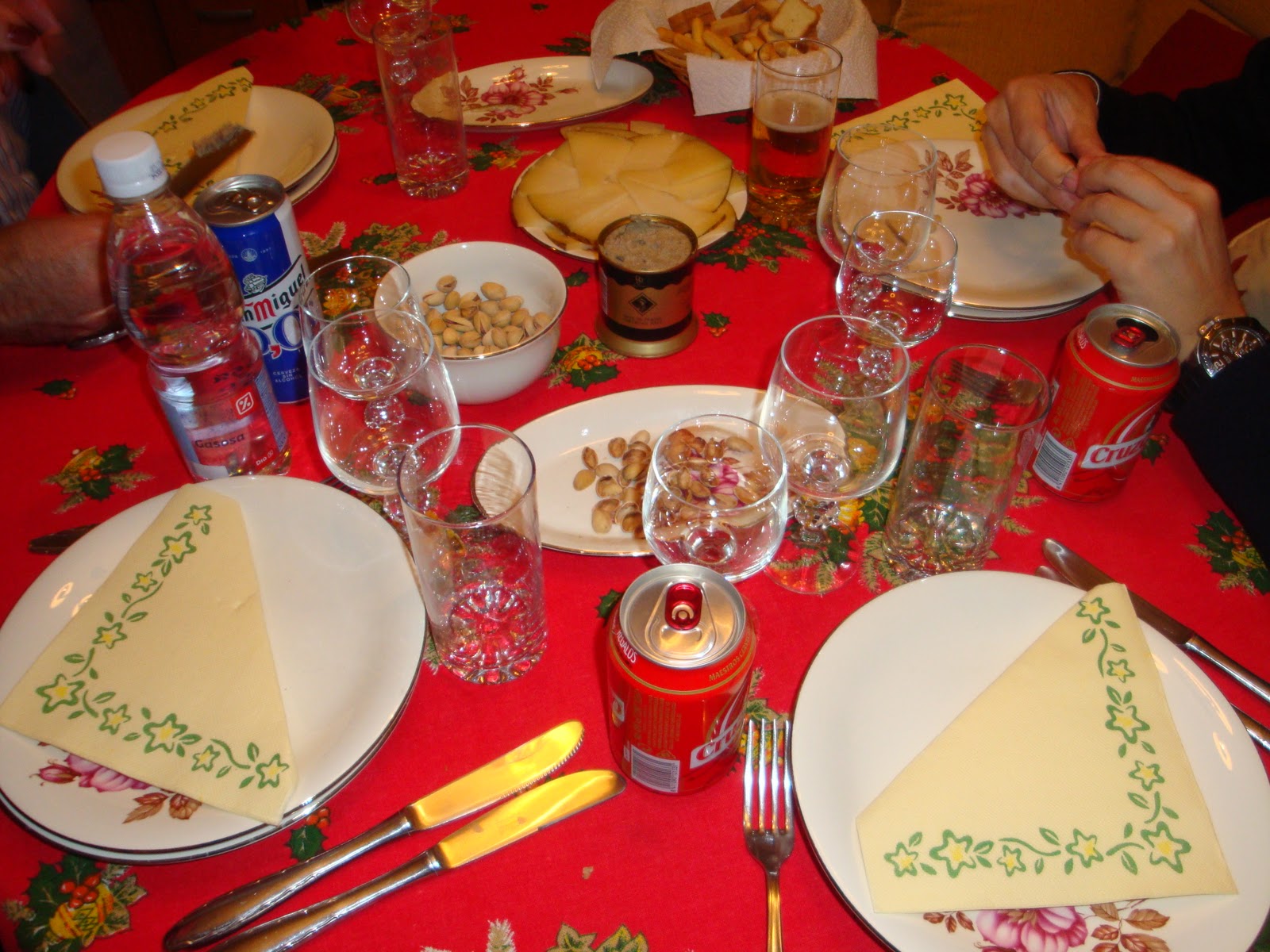 LAS COSAS QUE ME ENTRETIENEN: Cena de nochevieja