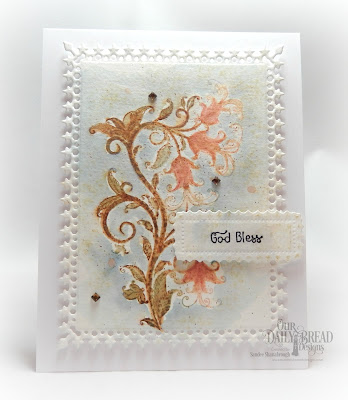 ODBD Stamps: A Happy Hello,  Custom Dies: Lavish Layers