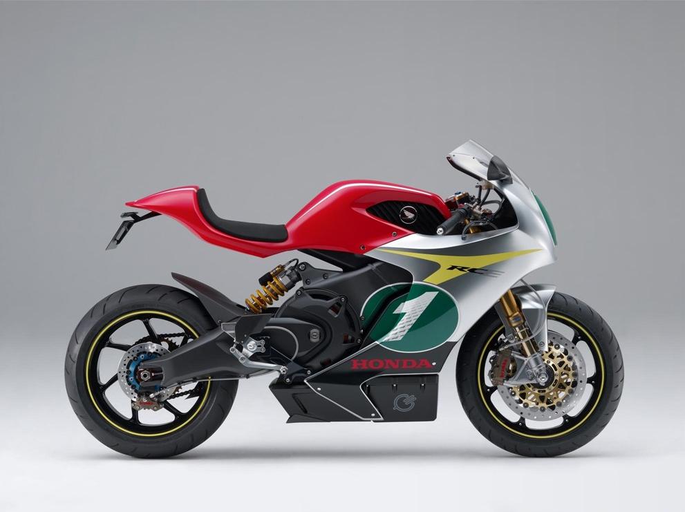 Small Sun Custom Honda RCE Electric concept bike