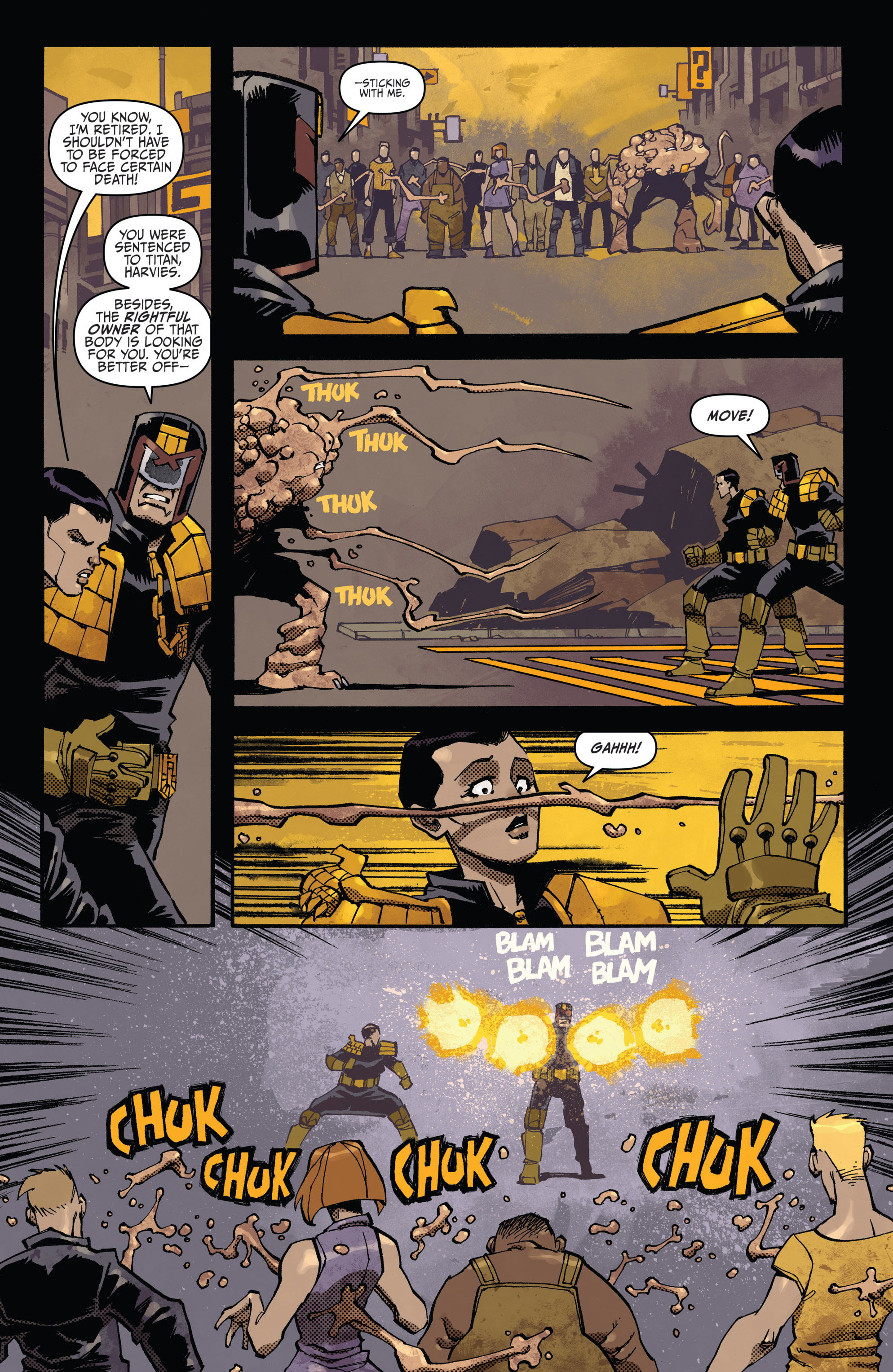 Read online Judge Dredd (2012) comic -  Issue # _TPB 5 - 64