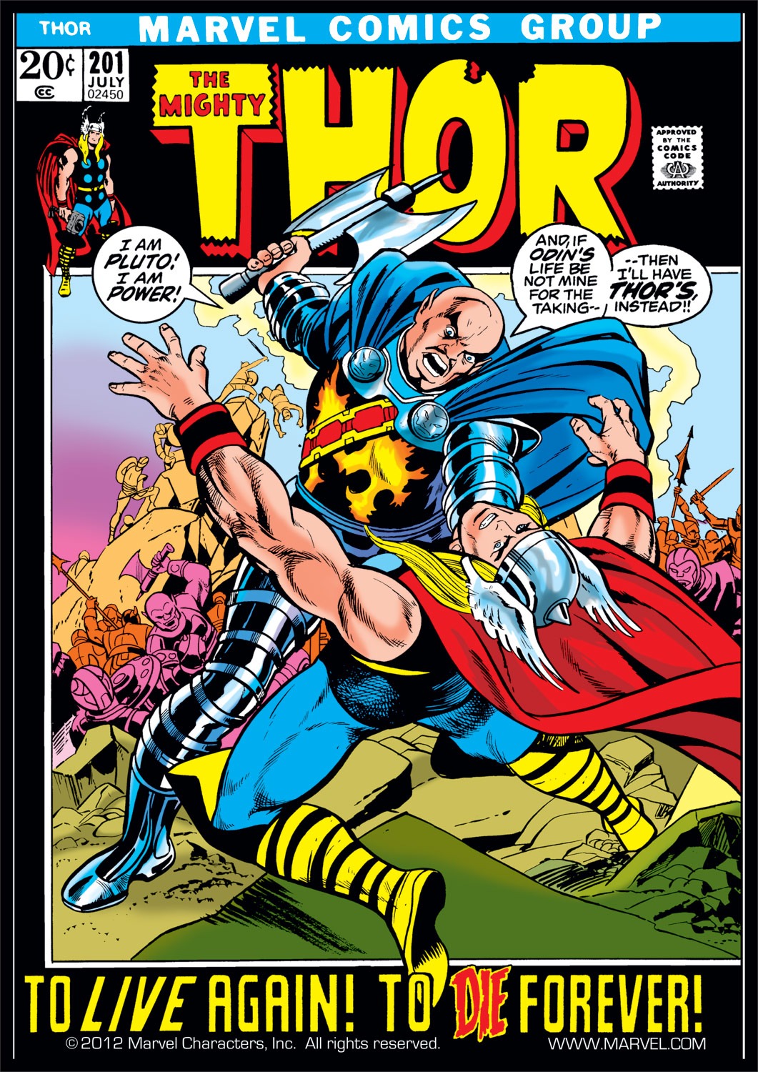 Read online Thor (1966) comic -  Issue #201 - 1