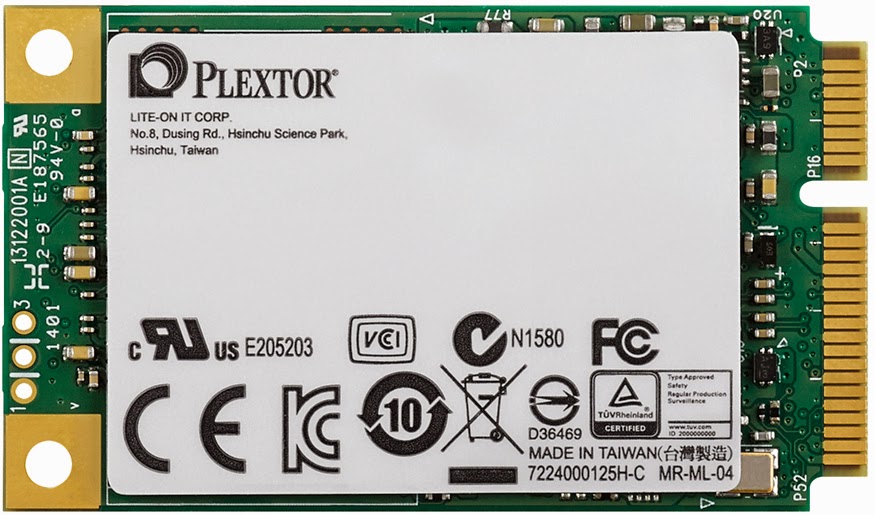 Plextor M6M mSATA SSD
