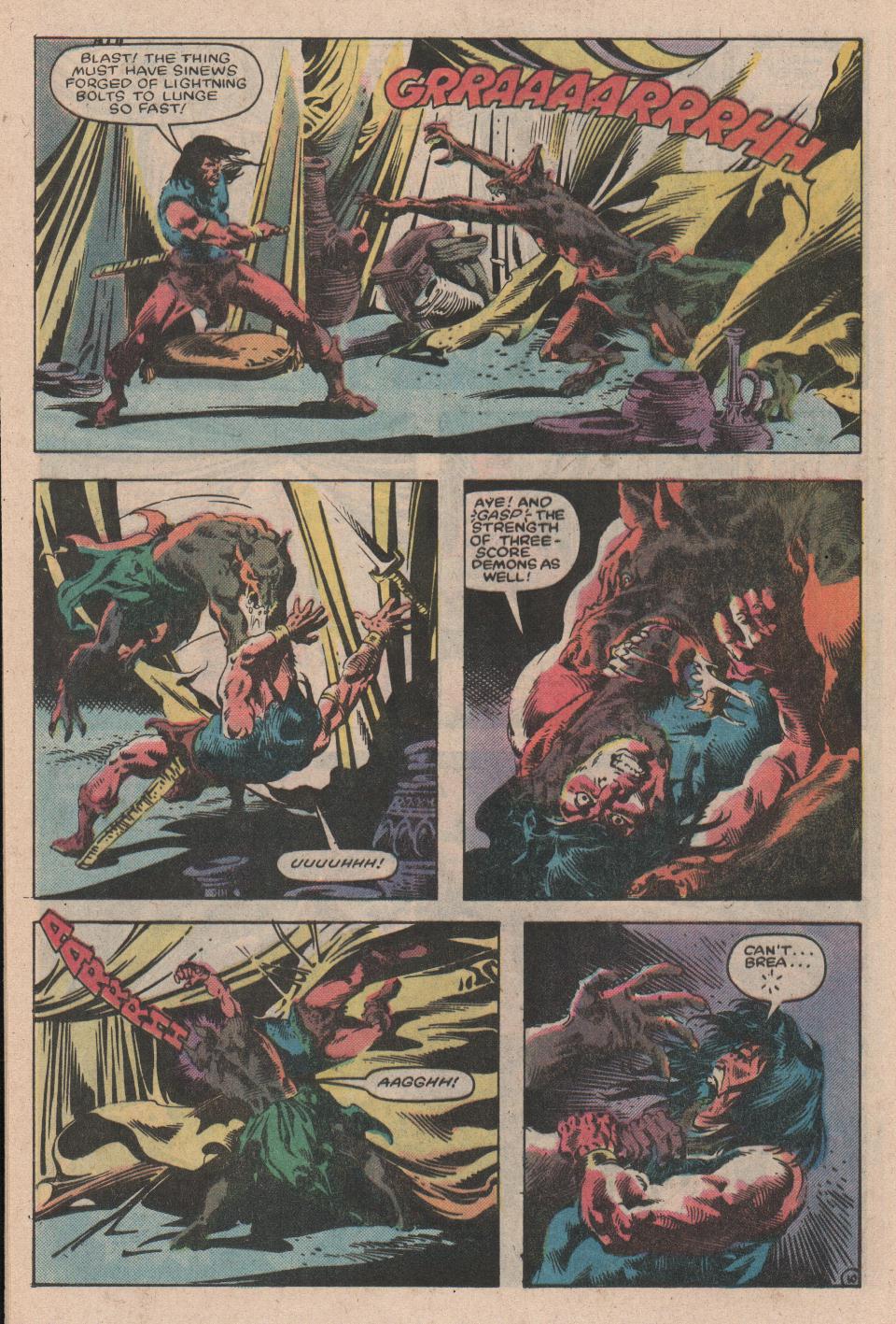 Read online Conan the Barbarian (1970) comic -  Issue #158 - 11