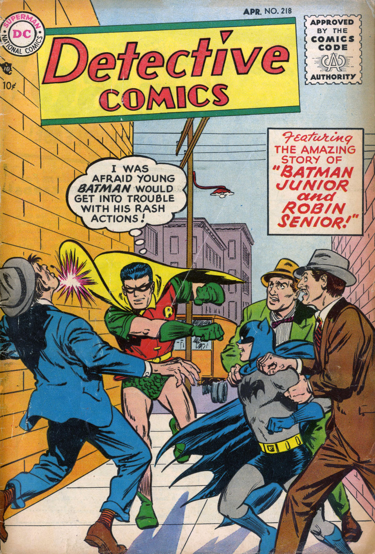 Read online Detective Comics (1937) comic -  Issue #218 - 1