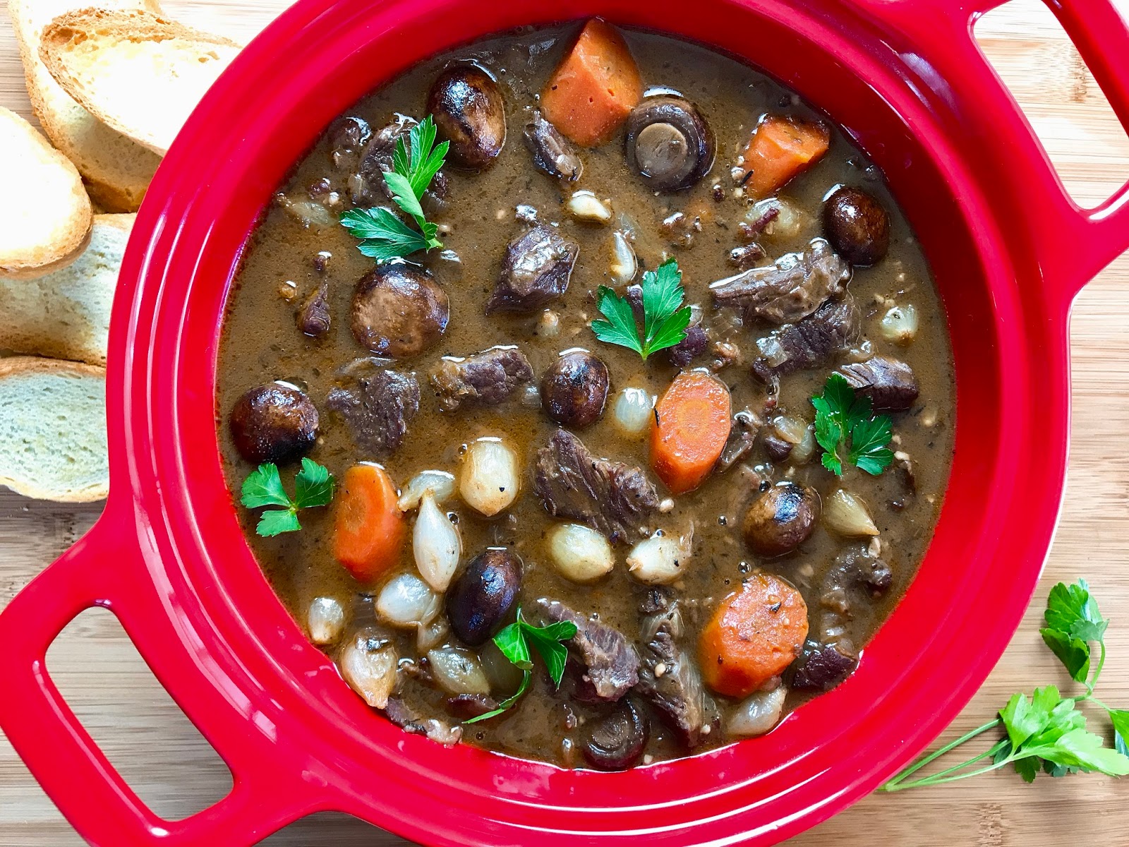 Easy Beef Bourguignon