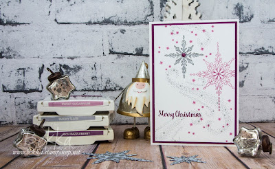 Star Of Light Recessed Star Christmas Card - Buy Stampin' Up! UK here