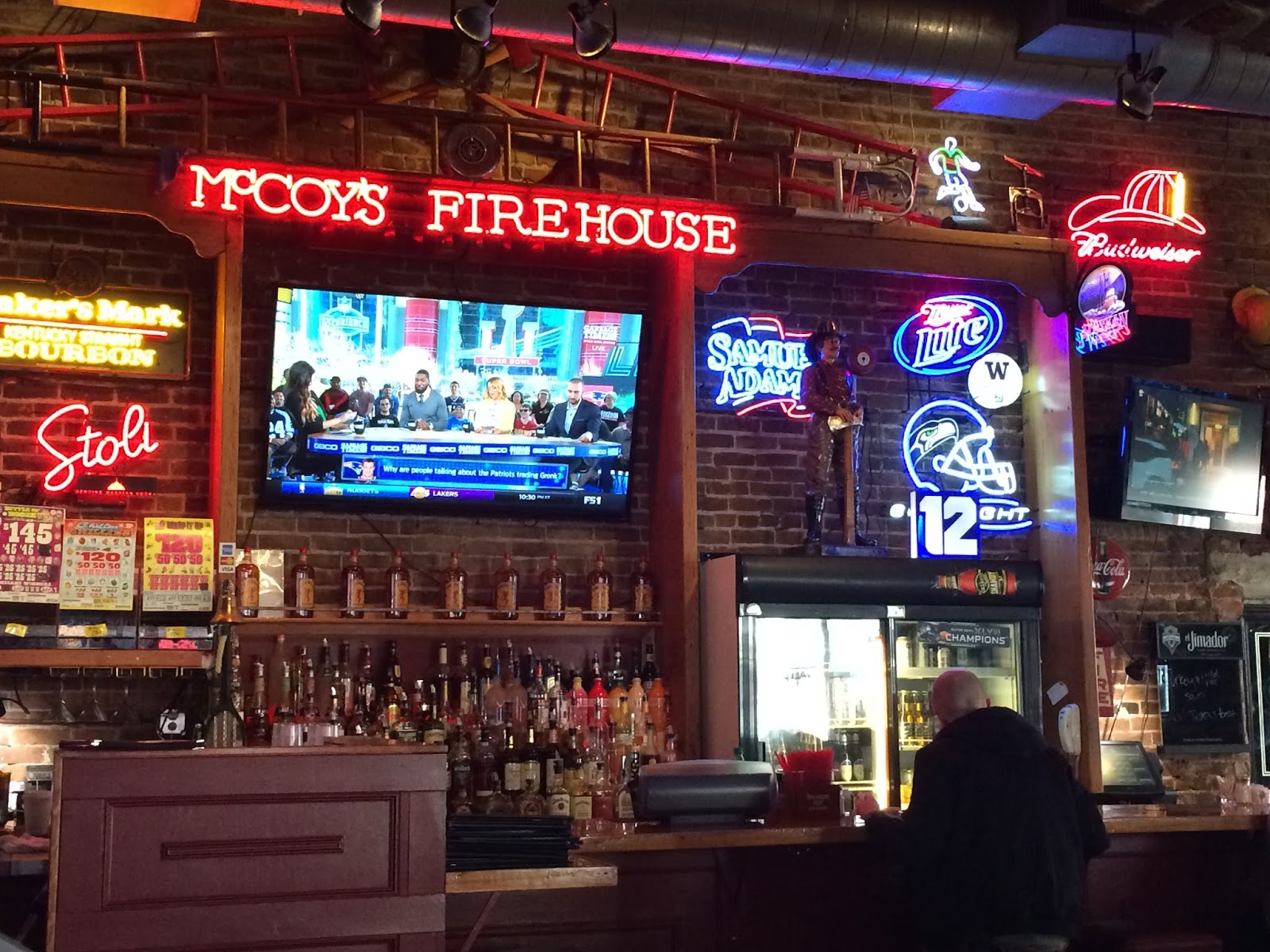 Weyer's lunch? January 31 McCoy's Firehouse