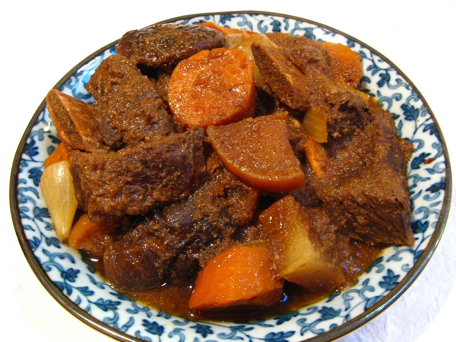 Duck Soup Easy Slow Cooker Korean Beef Short Ribs (갈비찜, Galbijjim)