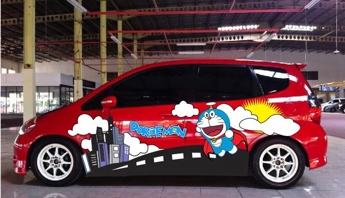  Modif  Doraemon  Exclusive Modification Car