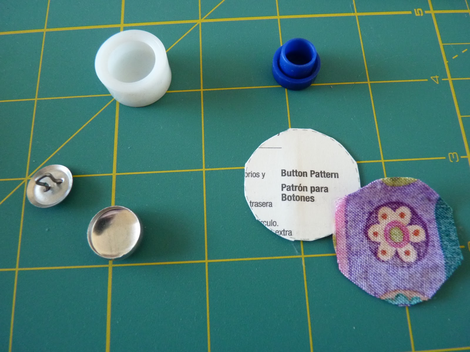 Passion4Creations Comment utiliser le kit pour recouvrir un bouton