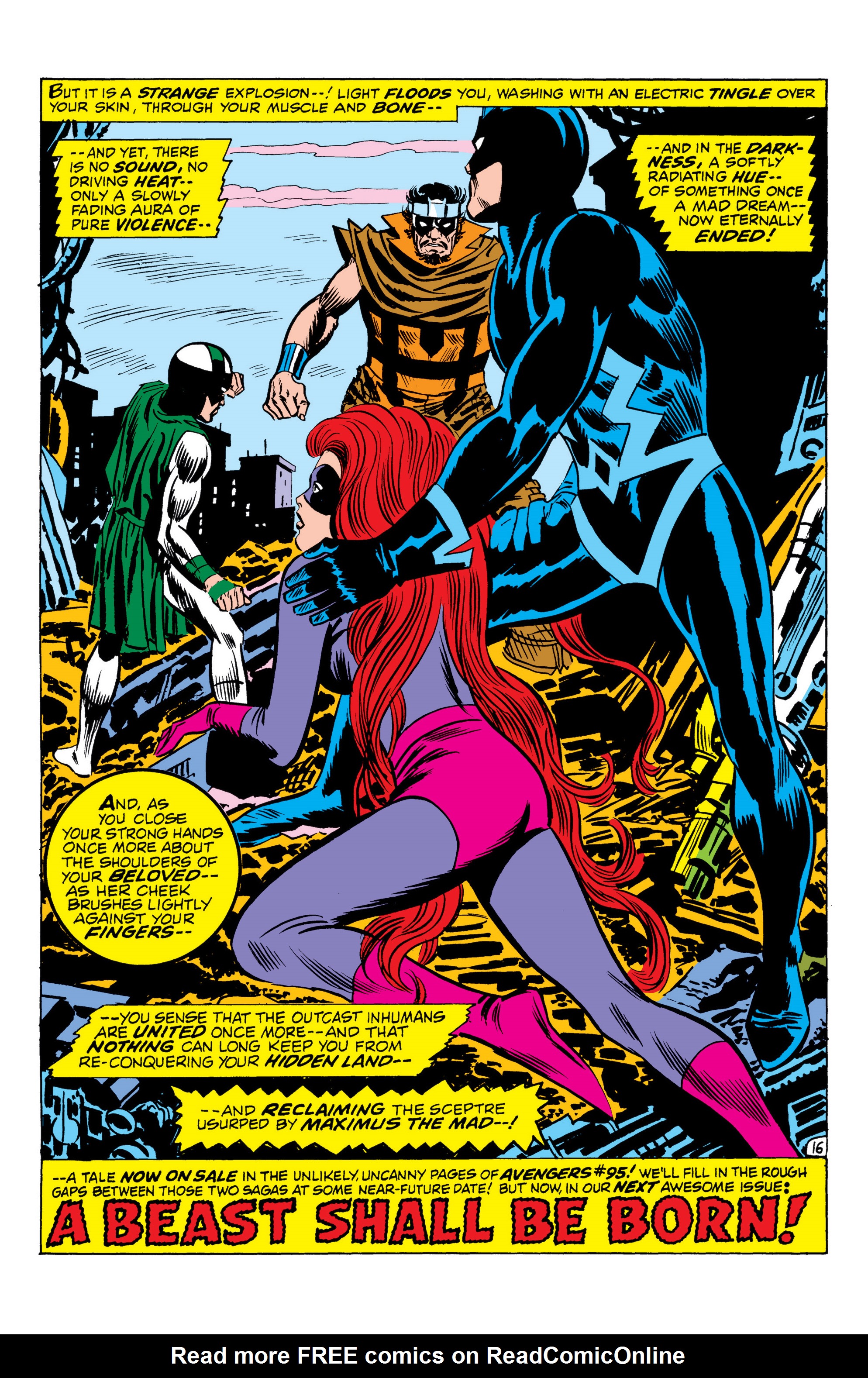 Read online Marvel Masterworks: The Inhumans comic -  Issue # TPB 1 (Part 2) - 94