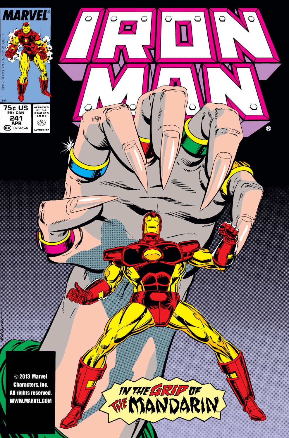 Read online Iron Man (1968) comic -  Issue #241 - 1