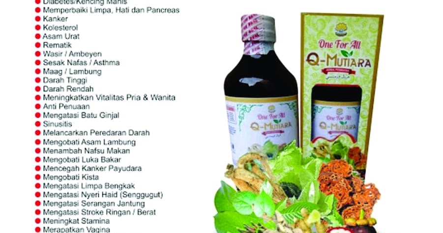 Q Mutiara Medan 085374340428 Khasiat Dari Herbal Q Mutiara