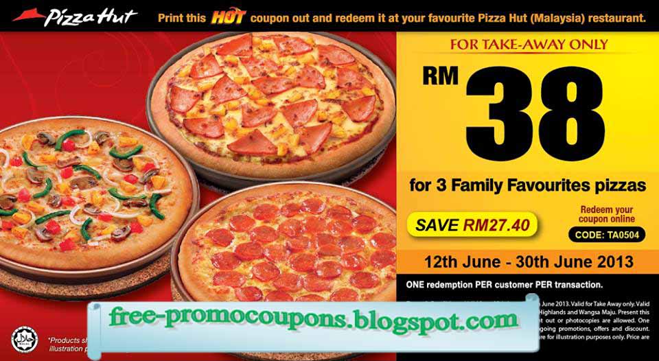 Pizza hut in store coupons