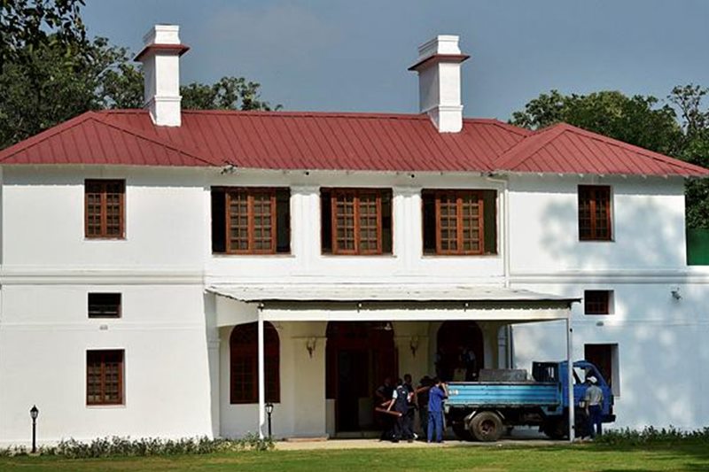 British colonial bungalow, New Delhi residence for retired Indian