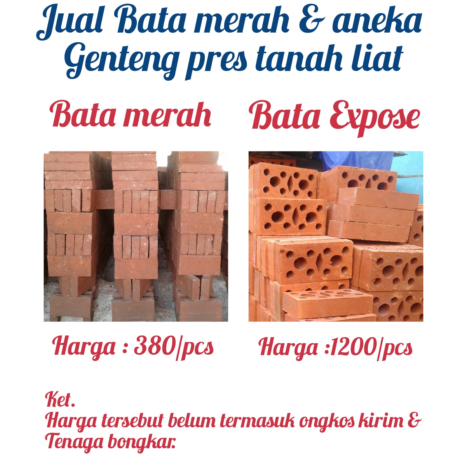 Harga batu bata merah |jual bata merah murah wilayah jawa tengah: harga