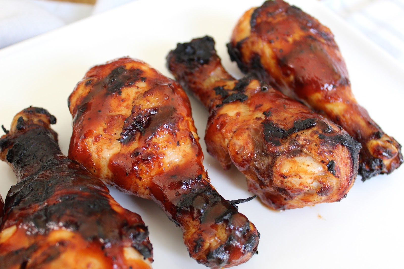 Just A Darling Life Spicy BBQ Grilled Chicken Drumsticks