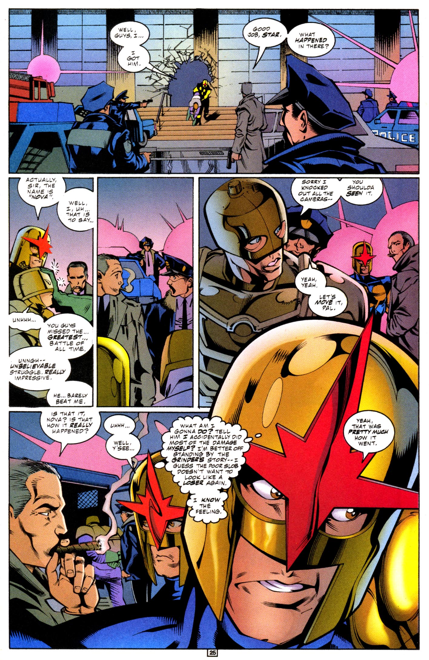 Read online Nova (1999) comic -  Issue #1 - 25