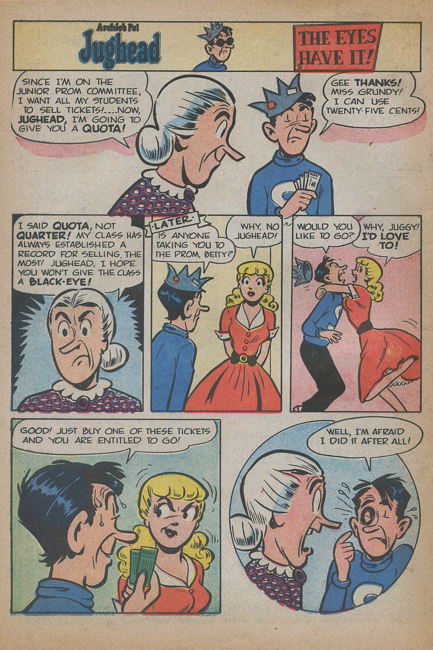 Read online Archie's Pal Jughead comic -  Issue #26 - 18