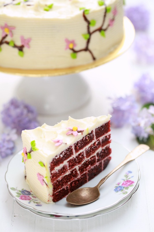 masam manis EASY MOIST RED VELVET CAKE