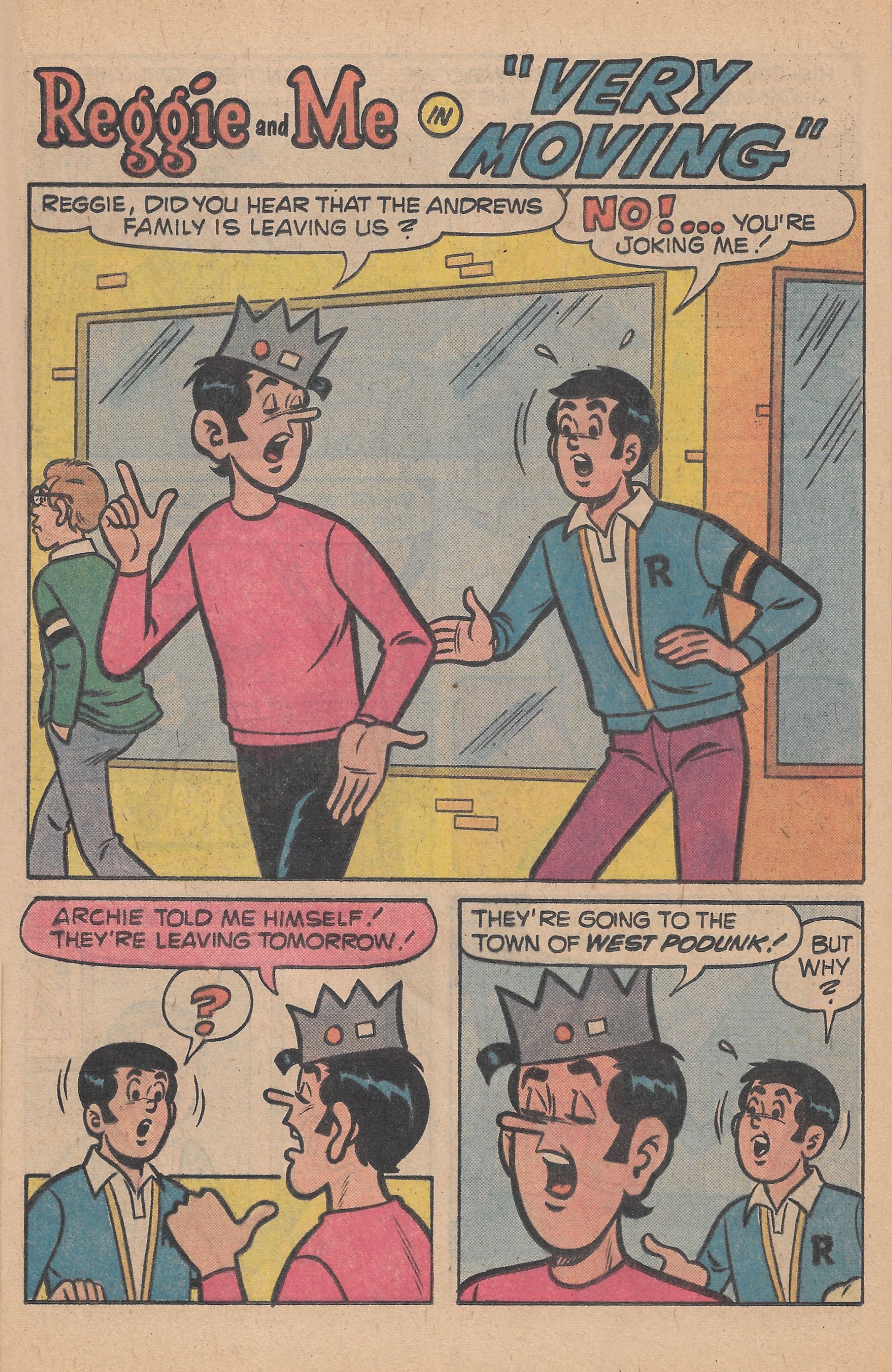 Read online Reggie and Me (1966) comic -  Issue #105 - 13