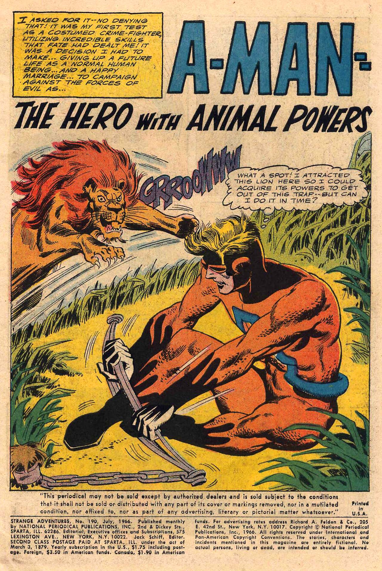 Read online Strange Adventures (1950) comic -  Issue #190 - 3