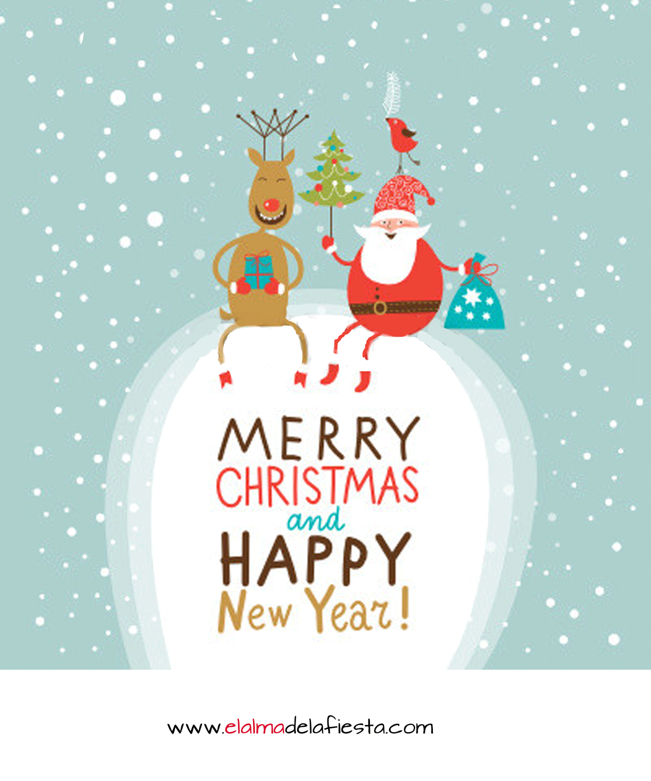 Blog El Alma de la Fiesta: Postal navideña