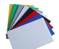 PVC Sheet - Lembar PVC Flat warna warni